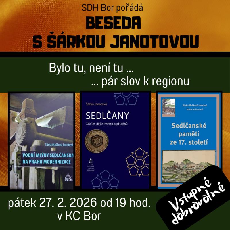Beseda o historii Sedlčanska