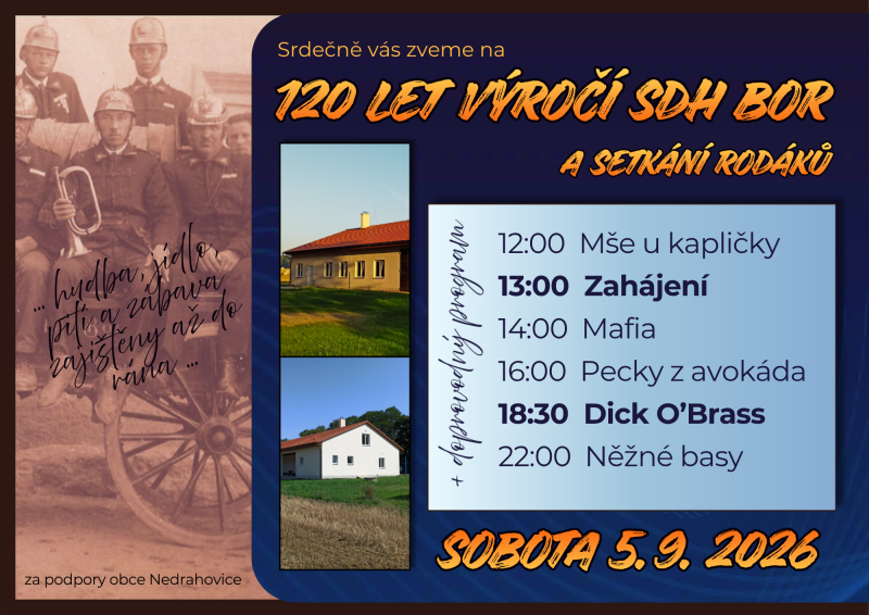 Oslava 120 let SDH Bor