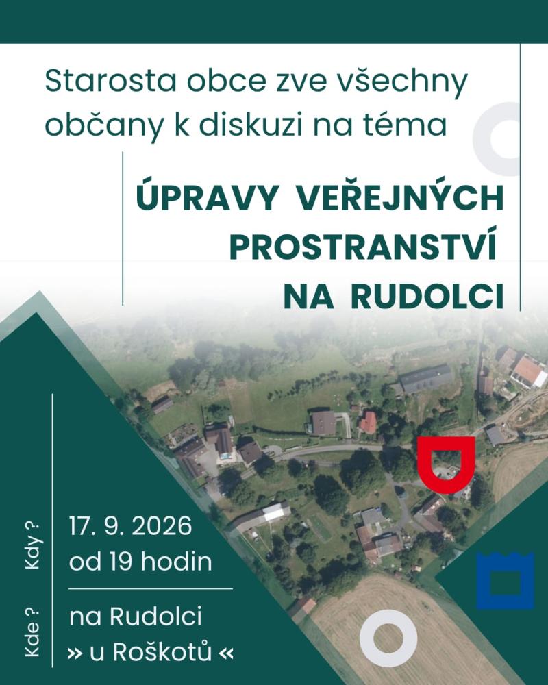 Setkání s občany na Rudolci