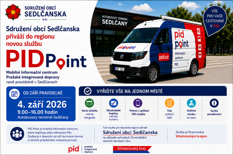 PID Point opět v Sedlčanech